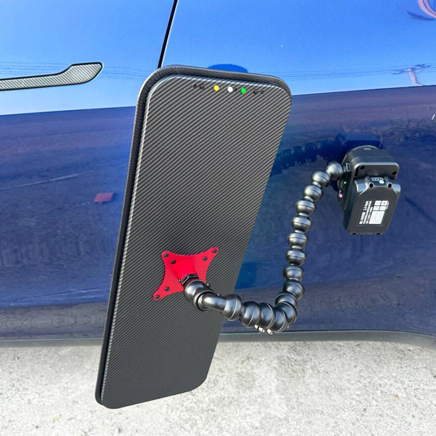 60cm/23.6in Large Car Dent PDR Light,Compatible with Makita batteries,12 Light Color Styles Adjustment Paintless Dent Repair Tool Car Dent Light Board Car Dent Tools