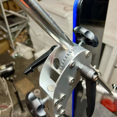 Heavy Duty Stainless Steel Stand Grip Head, 21.3mm And 19.3mm Dual Hole Mounting Universal Clip