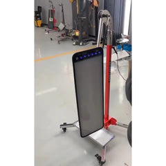 PDR Heavy Duty Hydraulic Car Dent Repair Horizontal Light Reflector Dent Repair Detection Tool 6 LED Strip Adjustable Bracket