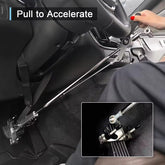 Hand Controls For Disabled Drivers Push And Pull All Metal Steel Handicap Driving Aids Stick