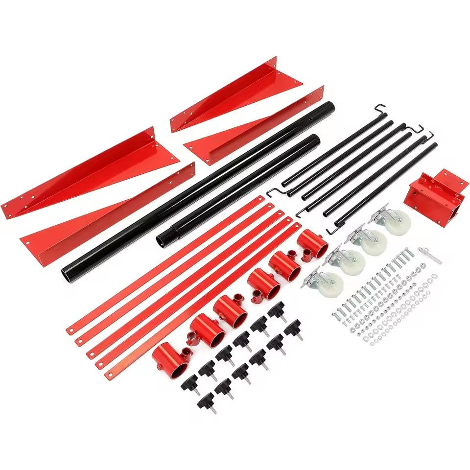 Auto Repair Tool Bracket Car Bumper Painting Bracket Sheet Metal Painting Bracket Mobile Multi-functional Painting Placement