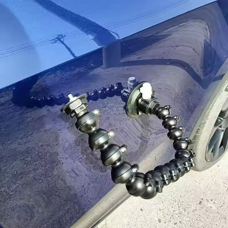 PDR Car Dent Repair Tool Suction Cup Bracket 6 LED Stripe Light Dent Dit Detection Leveling Light