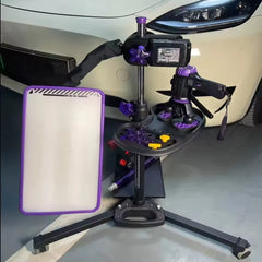 Car Dent Repair Leveling Light Dent Detection Light Small Bracket Portable Car Maintenance Tools Electric Suction Cup 40*20cm