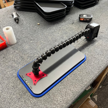 Car Dent PDR Light With Electric Suction Cups, 9 Light Styles Adjustment,Optional With Two 6000 MAh Batteries And A Fast Charging Dock, Paintless Dent Repair Tool