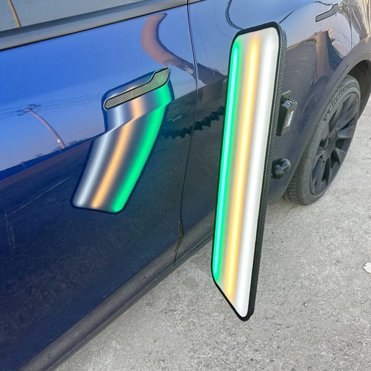 60cm/23.6in Large Car Dent PDR Light,Compatible with Makita batteries，12 Light Color Styles Adjustment Paintless Dent Repair Tool Car Dent Light Board Car Dent Tools