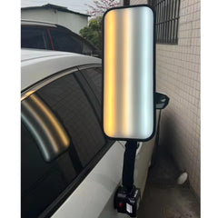 Large Light Panel Car Dent PDR Light With Electric Suction Cups， 9 Light Styles Adjustment，Optional With Two 6000 MAh Batteries And A Fast Charging Dock ，Paintless Dent Repair Tool