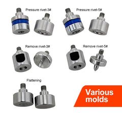 Aluminum Body Riveting Machine Rivet Gun Pressure Adjustable Self Piercing Rivet Gun