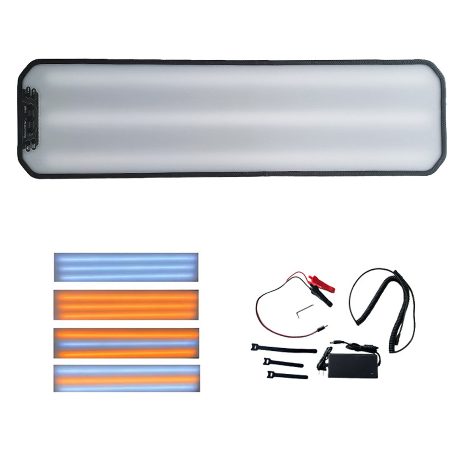 Large Car Dent PDR Light Heavy Duty PDR Light PanelDent Repair Lamp 6 Lamp Led Dimmable Lighting Stripe Line Board Paintless Dent Removal Repair Tool