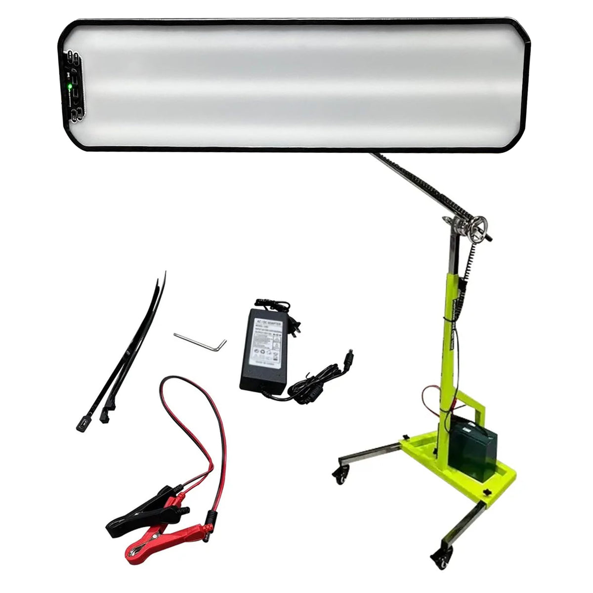 Heavy Duty PDR Light, PDR LED Lamp Reflector Board, Dent Repair Tools with Adjustable Holder (Battery Not Included)