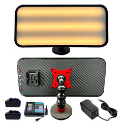 Auto Body Dent Detection Lamp With Adjustable Magnet Holder Small Paintless Dent Repair Tool Handheld Car Dent Reflective Board For Car Body Dent Removal