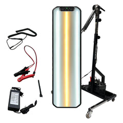 Heavy Duty PDR Shelf Light With Freely Adjustable Hydraulic Bracket,Dent Repair Tools, LED Light Reflection Board