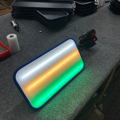 Car Dent PDR Light With Electric Suction Cups, 9 Light Styles Adjustment,Optional With Two 6000 MAh Batteries And A Fast Charging Dock, Paintless Dent Repair Tool