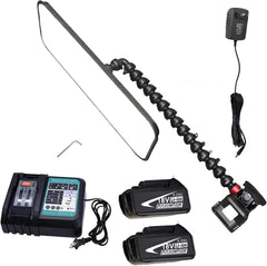 50*20cm Large Light Panel Car Dent PDR Light, Optional With Two 3000 MAh Batteries And A Fast Charging Dock ,9 Light Styles Adjustment, Paintless Dent Repair Tool ,Car Dent Light Board ,Car Dent Tools