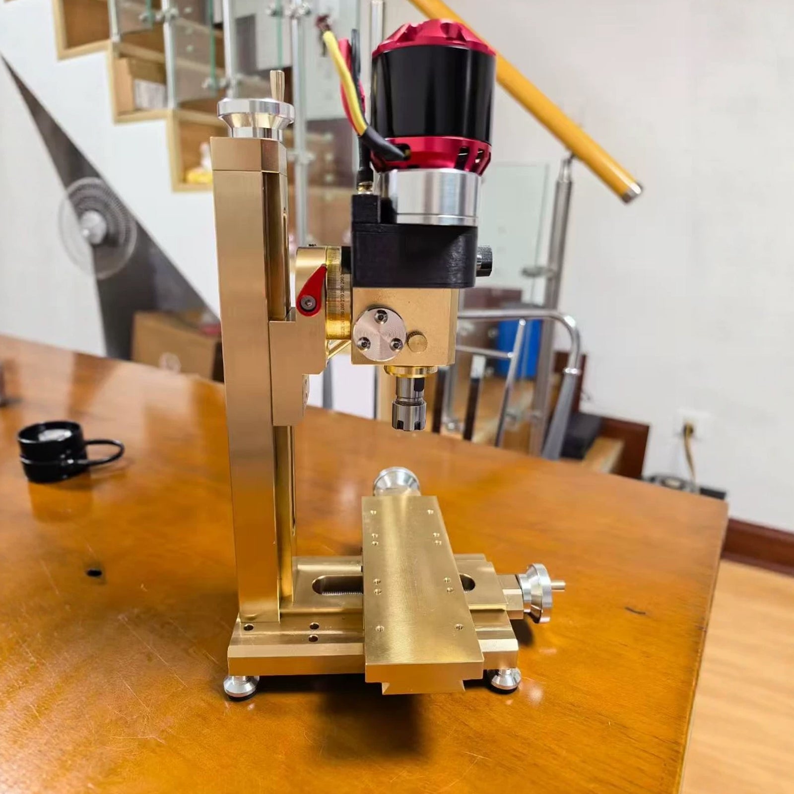 Watch Repair Tools, Bench Drill, Milling Machine, Drill-mill Combo, Three-jaw Chuck, High-precision ER11 Collet