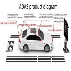 Top-tier Full ACC Target ADAS Calibration Tool, Millimeter-wave Radar Calibration Equipment With Common Cameras And Standard 360