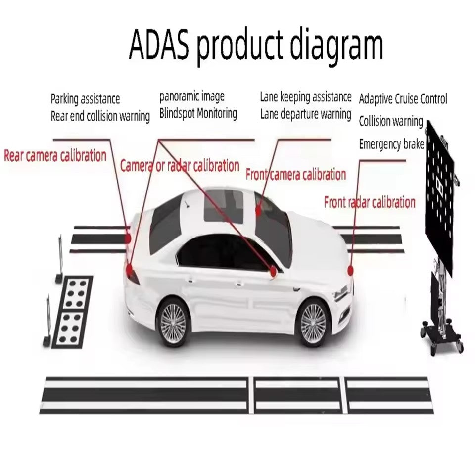ACC Radar Calibration Bracket Car Camera Calibration ADAS Calibration Tool