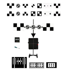 Car ACC All-model Target Radar Calibration Equipment Reflector ADAS Calibration Tool Kit