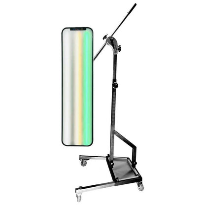 Heavy Duty PDR Light ,Includes Light Stand ,with a green light source,PDR LED Lamp Reflector Board Dent Repair Tools ,LED Light Reflection Board With Adjustable ,Battery Not Included
