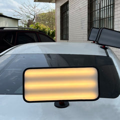 Auto Body Dent Detection Lamp With Adjustable Magnet Holder Small Paintless Dent Repair Tool Handheld Car Dent Reflective Board For Car Body Dent Removal