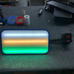 Car Dent PDR Light With Electric Suction Cups, 9 Light Styles Adjustment,Optional With Two 6000 MAh Batteries And A Fast Charging Dock, Paintless Dent Repair Tool