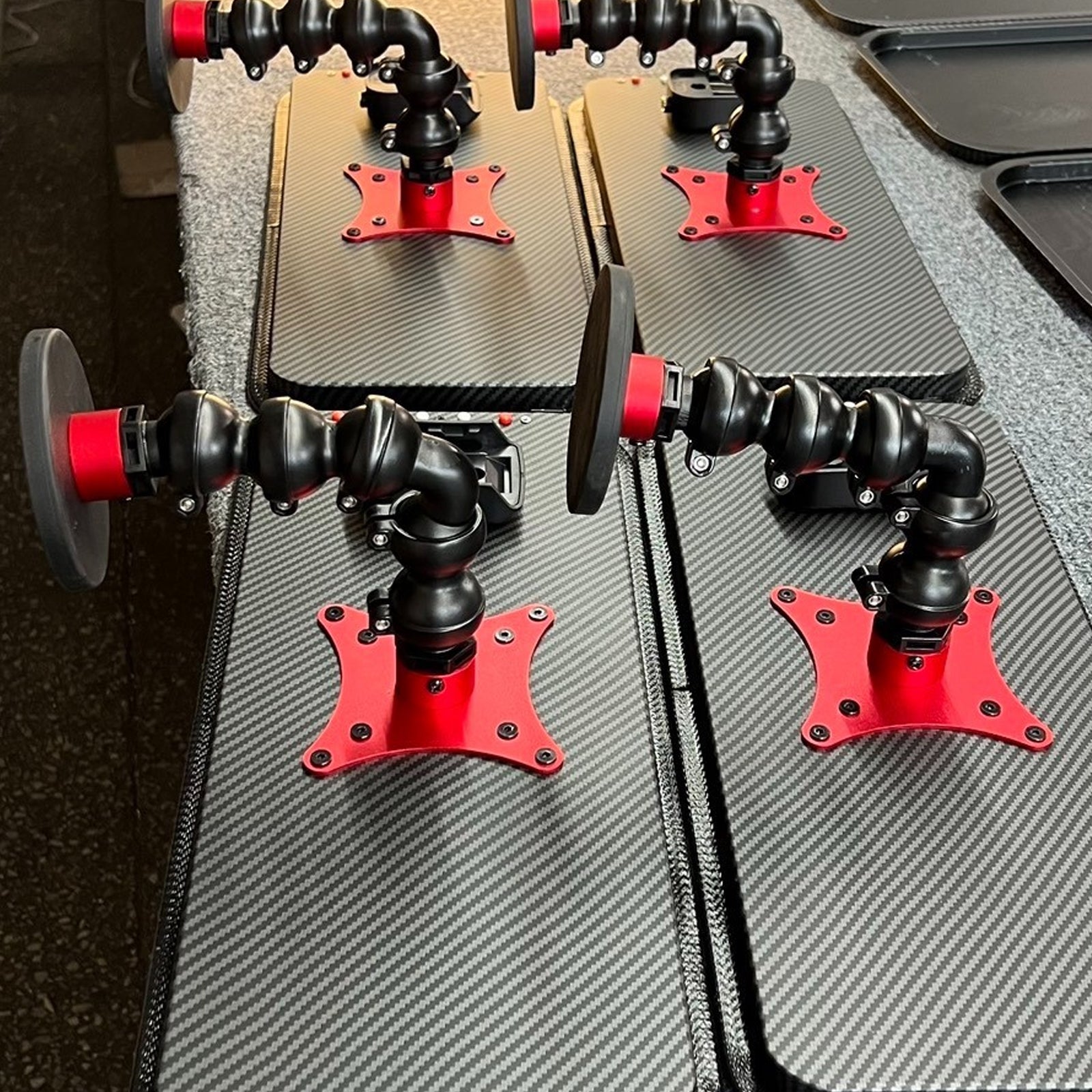 Auto Body Dent Detection Lamp With Adjustable Magnet Holder Small Paintless Dent Repair Tool Handheld Car Dent Reflective Board For Car Body Dent Removal