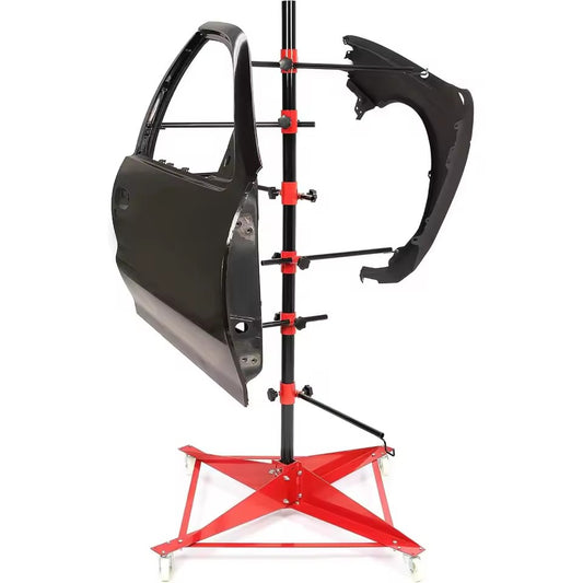 Auto Repair Tool Bracket Car Bumper Painting Bracket Sheet Metal Painting Bracket Mobile Multi-functional Painting Placement