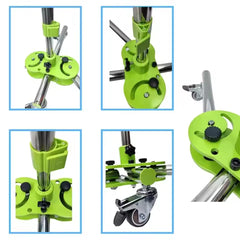 Heavy Duty Adjustable Height PDR Lamp Stand Lamp Holder For Car Dents Repair Tool Leveling Lamp Bracket Lamp Stand