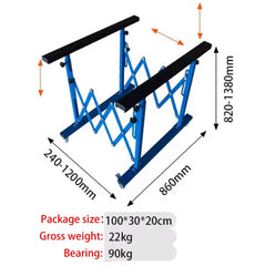 Car bumper painting bracket PDR dent repair sheet metal shelf door cover multi-functional display rack