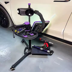 Car Dent Repair Leveling Light Dent Detection Light Small Bracket Portable Car Maintenance Tools Electric Suction Cup 40*20cm