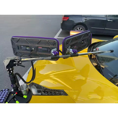 Car Dent Repair Leveling Light Combo Foldable PDR Light Reflector Dent Repair Tool LED Light Strap Adjustable Bracket Hand Tool