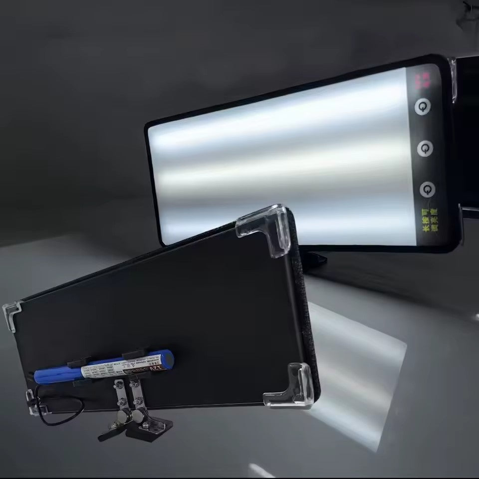 Car dent without trace repair and leveling detection lamp adjustable brightness multi-color switching 40cm long with 1 battery
