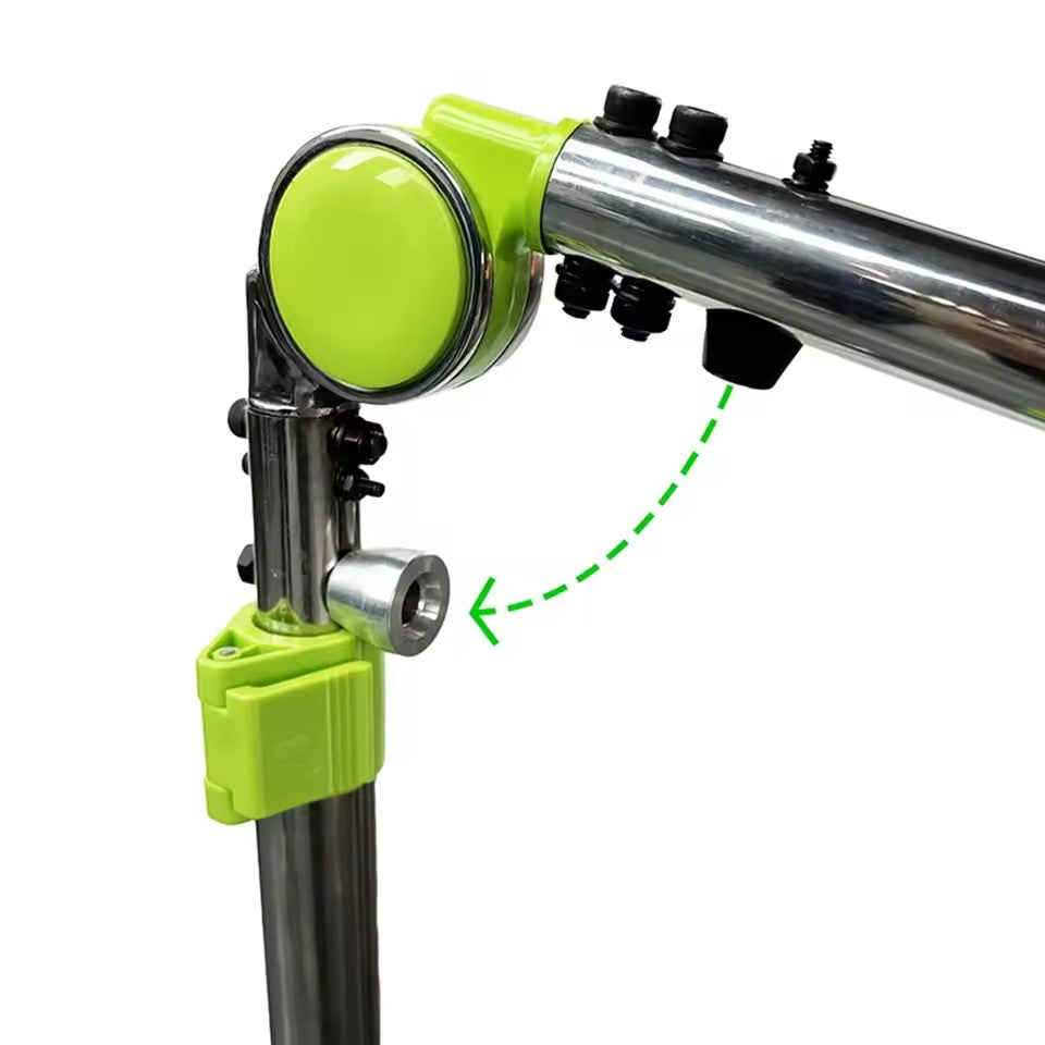 Heavy Duty Bracket Triple Fold PDR Light Stand Car Dent Repair Flattening Light Bracket Repair Tool (Light Plate Not Included)