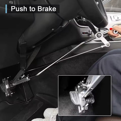 Hand Controls For Disabled Drivers Push And Pull All Metal Steel Handicap Driving Aids Stick
