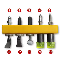 Paintless Car Dent Repair Kit Body Dent Edge Crimp Pliers Anti-slip Grip Portable Metal Crimp Vise Fender Edge Repair Tool