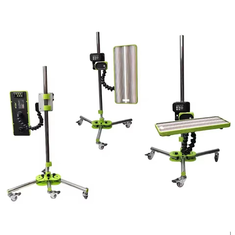 Heavy Duty Adjustable Height PDR Lamp Stand Lamp Holder For Car Dents Repair Tool Leveling Lamp Bracket Lamp Stand