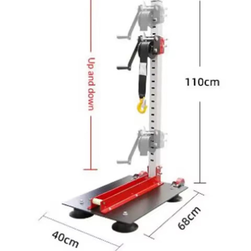 Automobile Sheet Metal Pneumatic Suction Cup Pull Tower Pull Frame Multifunctional Puller Car Dent Repair Tool