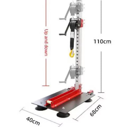 Automobile Sheet Metal Pneumatic Suction Cup Pull Tower Pull Frame Multifunctional Puller Car Dent Repair Tool