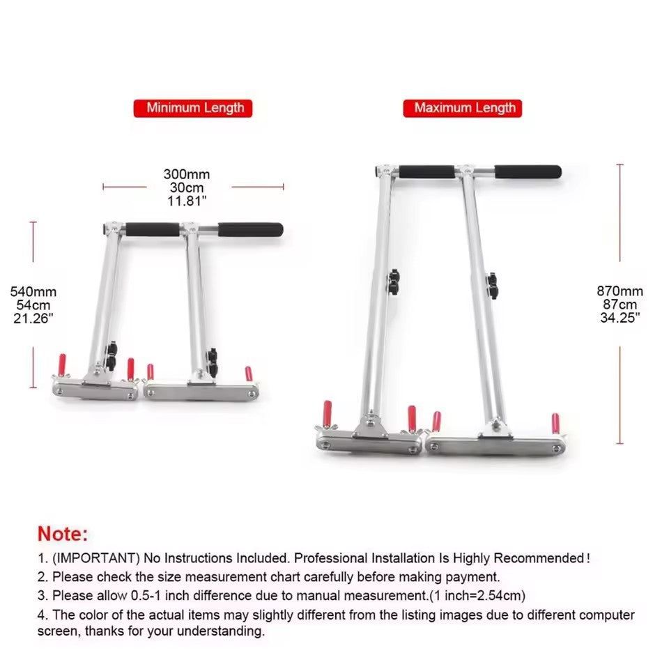 Portable hand-controlled driving assistance for disabled drivers is suitable for car hand control devices for disabled drivers