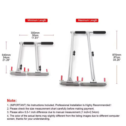 Portable hand-controlled driving assistance for disabled drivers is suitable for car hand control devices for disabled drivers