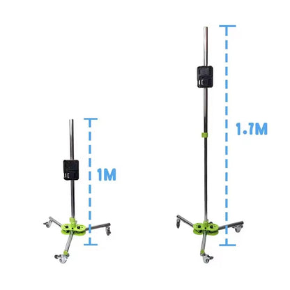 Adjustable height PDR light stand lamp holder is used for car dent repair tool leveling lamp stand light stand
