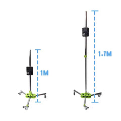 Heavy Duty Adjustable Height PDR Lamp Stand Lamp Holder For Car Dents Repair Tool Leveling Lamp Bracket Lamp Stand