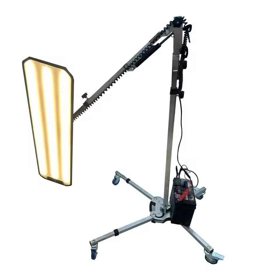 PDR Heavy Duty Hydraulic Car Dent Repair Leveling Light Bracket Repair Tool Dent Detection Light 95*26cm Light Board