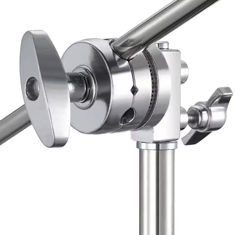 Heavy Duty Stainless Steel Stand Grip Head 4 Hole Diameter with 4mm, 11mm, 15mm, 16mm Mounting Universal Clip Suitable for C-Mou