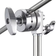 Heavy Duty Stainless Steel Stand Grip Head 4 Hole Diameter with 4mm, 11mm, 15mm, 16mm Mounting Universal Clip Suitable for C-Mou