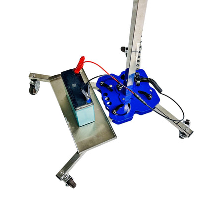 Professional PDR Paintless Dent Repair Leveling Lamp Stand, With A Freely Adjustable Shelf Light，Portable Storage