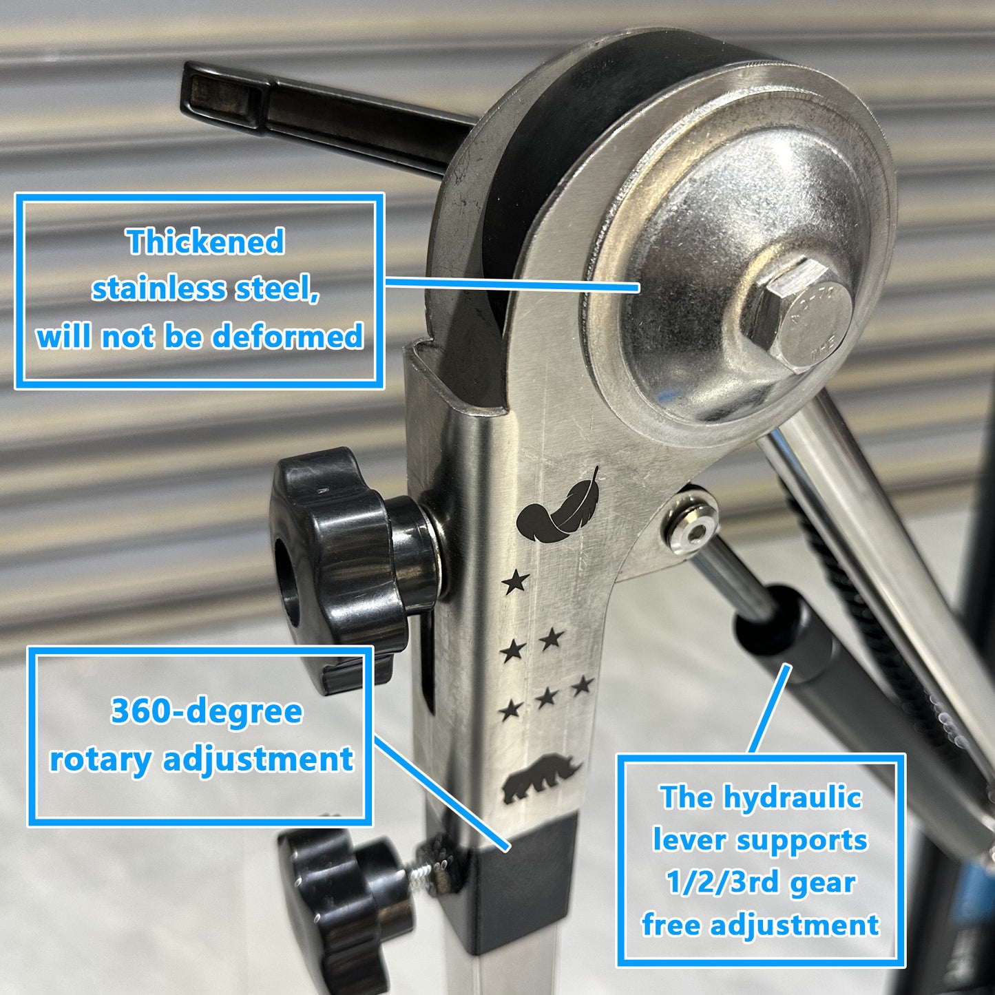 Heavy Duty PDR Shelf Light With Freely Adjustable Hydraulic Bracket,Dent Repair Tools, LED Light Reflection Board
