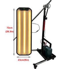 Heavy Duty PDR Light PDR LED Lamp Reflector Board Dent Repair Tools LED Light Reflection Board With Adjustable Holder Hand Tool Set Battery Not Included