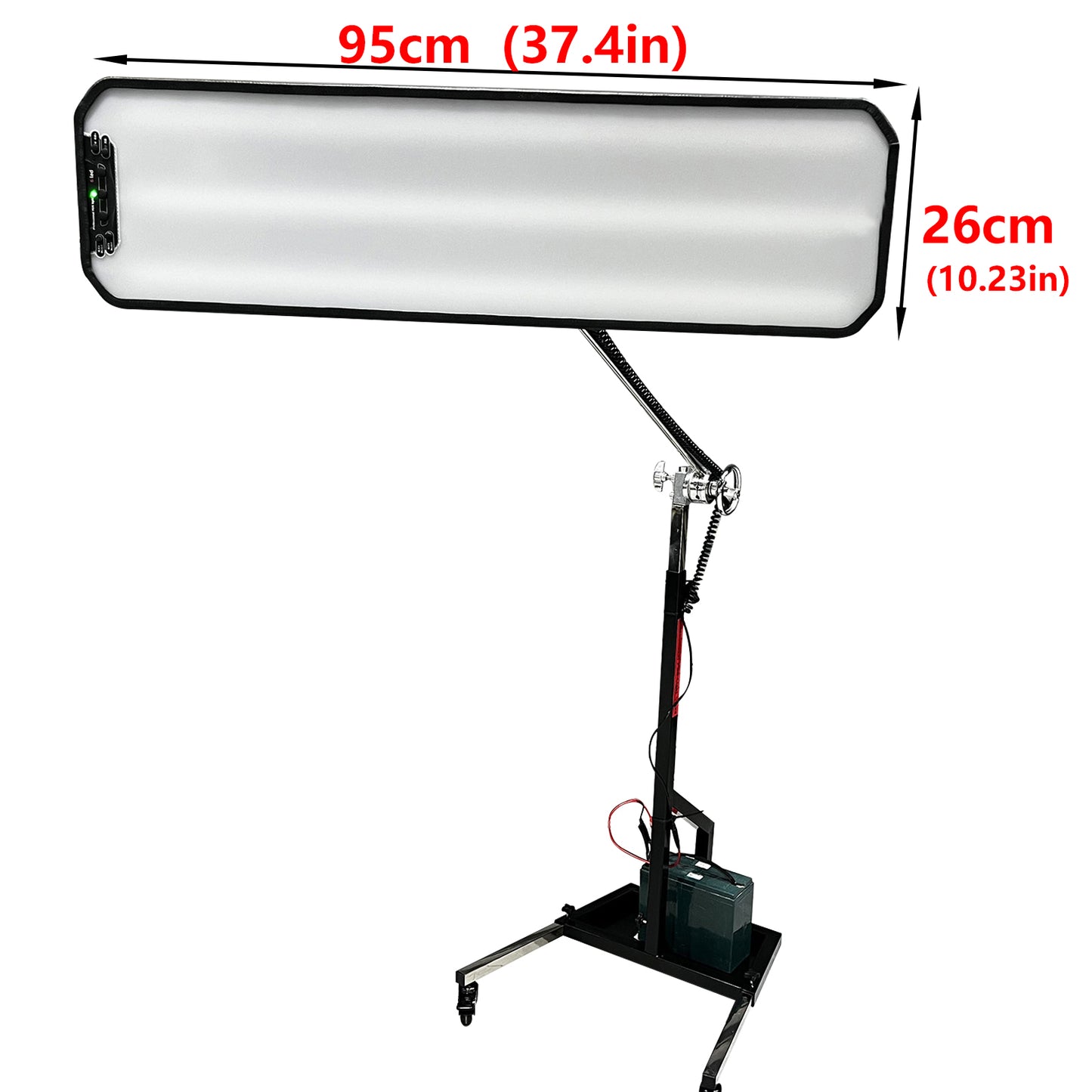 Heavy Duty PDR Light PDR LED Lamp Reflector Board Dent Repair Tools LED Light Reflection Board With Adjustable Holder Hand Tool Set Battery Not Included
