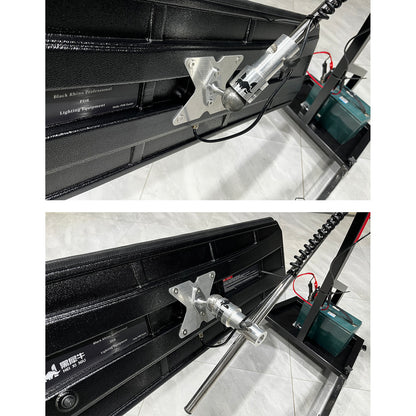 Heavy Duty PDR Light PDR LED Lamp Reflector Board Dent Repair Tools LED Light Reflection Board With Adjustable Holder Hand Tool Set Battery Not Included